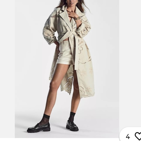 NWT Avec Les Filles Linen Blend
Trench Coat size S
🚨 FINAL PRICE NO OFFER ACCEPT - Picture 5 of 14
